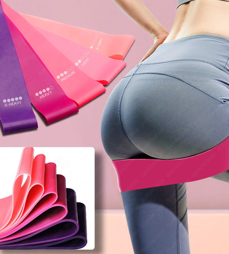 Resistance Bands Sealing Elastic Booty Sport Bodybuilding Rubber Band for Fitness Gym Leagues Equipment Sports Mini Yoga
